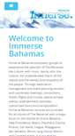 Mobile Screenshot of immersebahamas.com